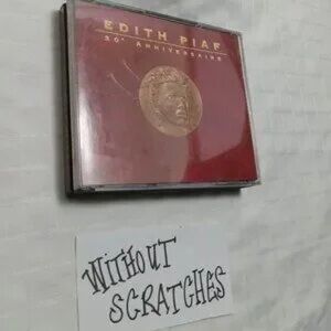 Édith Piaf 40th Anniversary CD - Red Cover